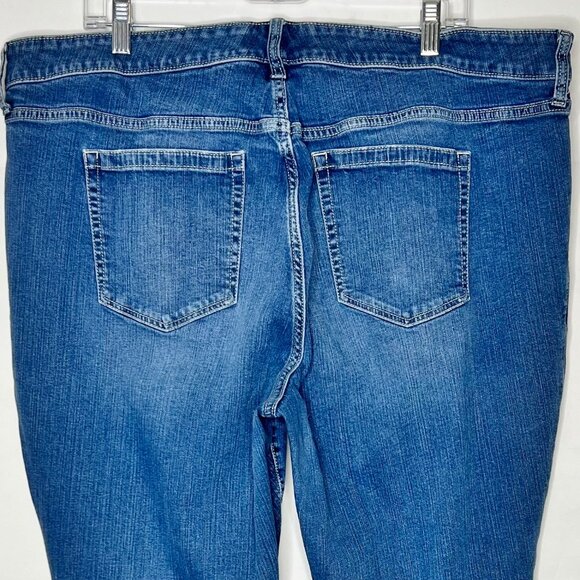 Torrid Jeans Women's sz 22 x 31 Slim Boot Super Stretch High Waist Blue Denim - Picture 5 of 10